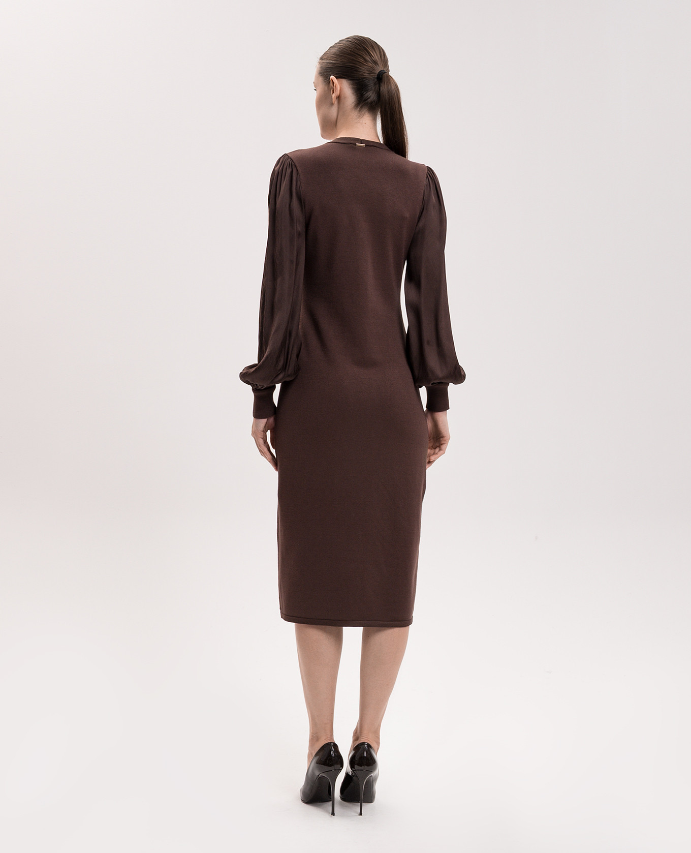 Brown dress Twinset 4