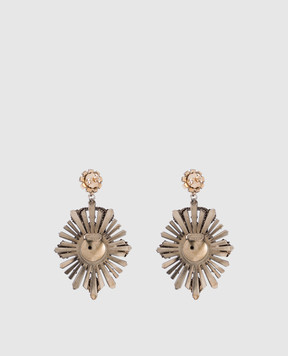 CelesteG Gold earrings with pendants 823