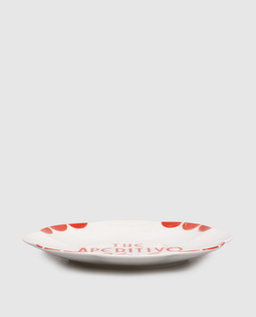 Bitossi Home White porcelain plate for The Aperitivo LGP00001