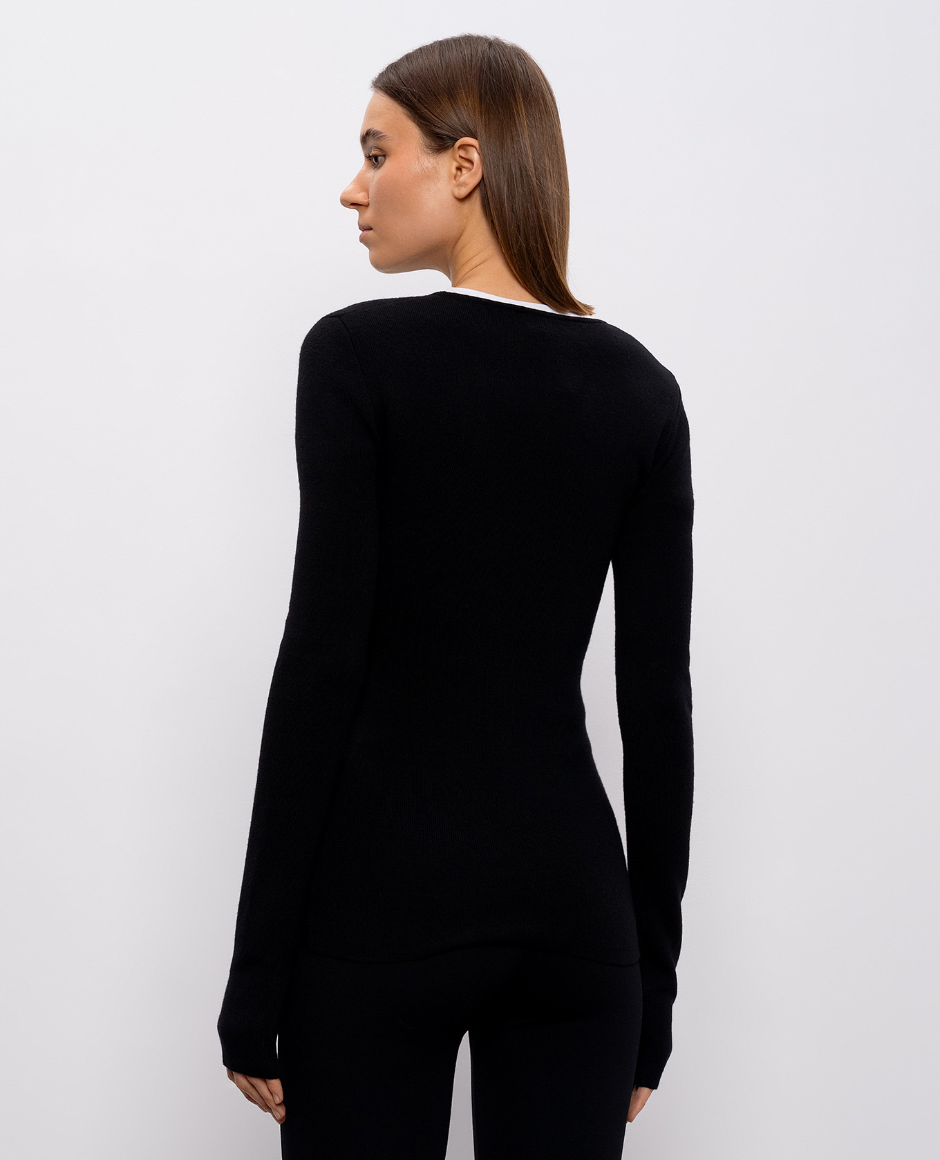 Black wool jumper Toteme 4