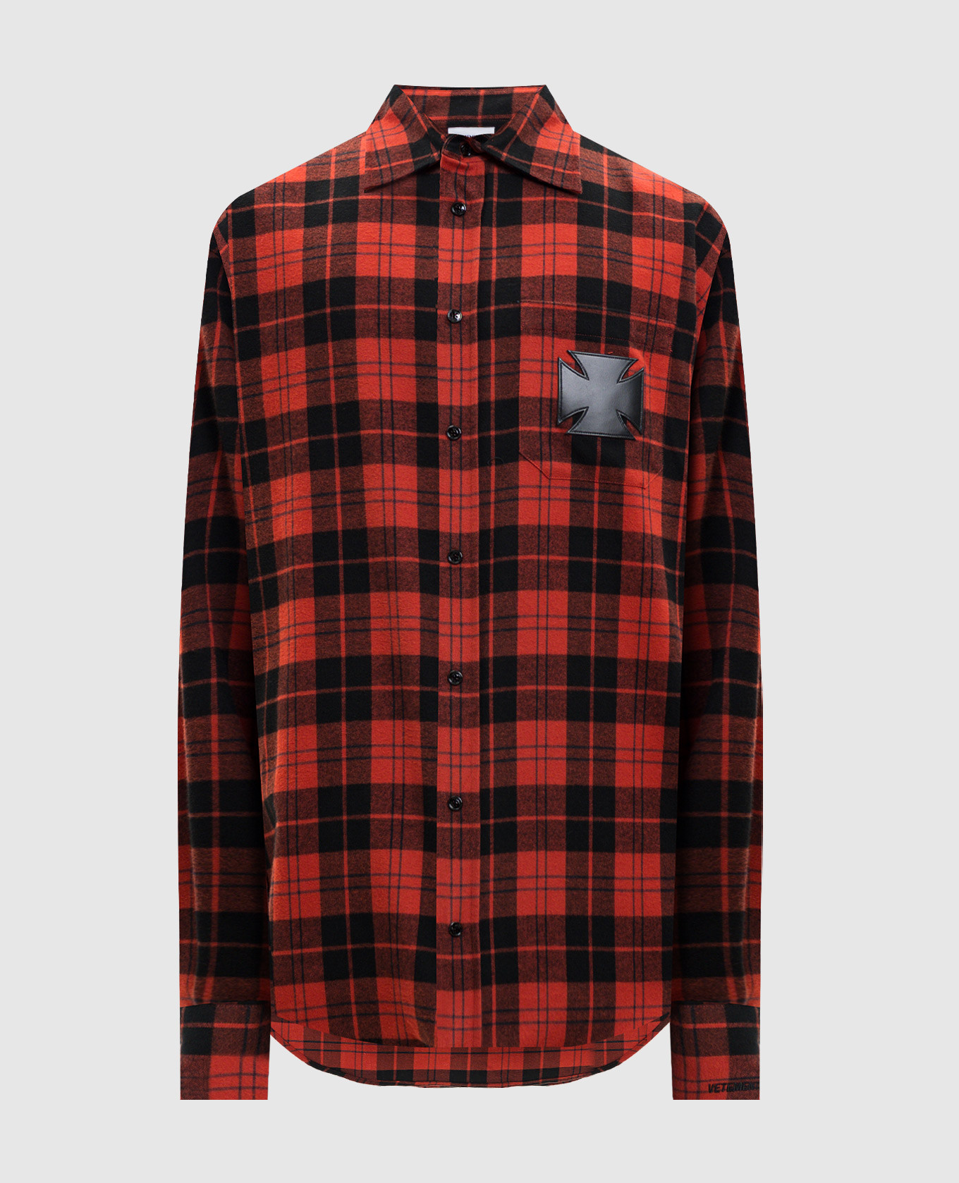 

Red checkered shirt Vetements