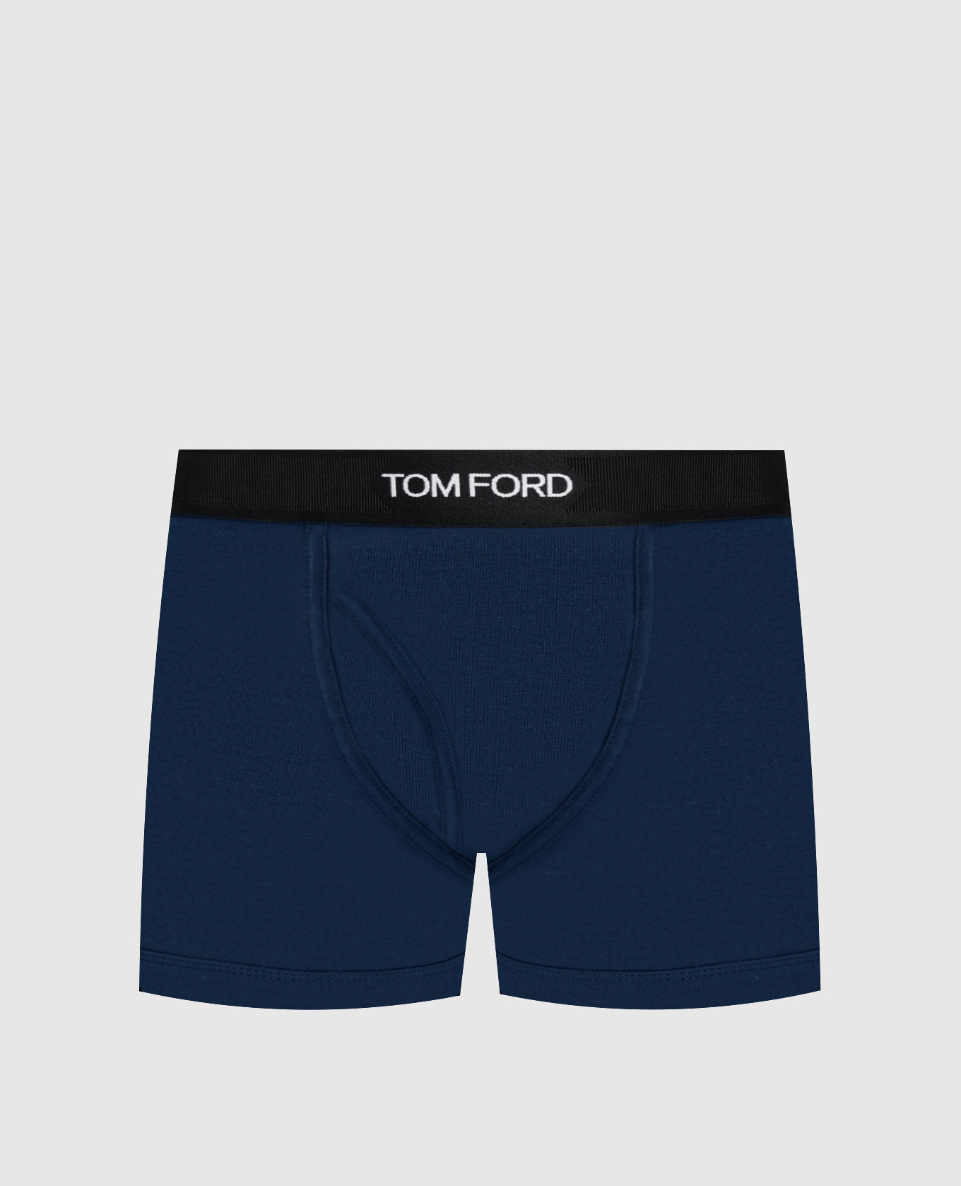 

Blue boxer briefs with logo pattern Tom Ford