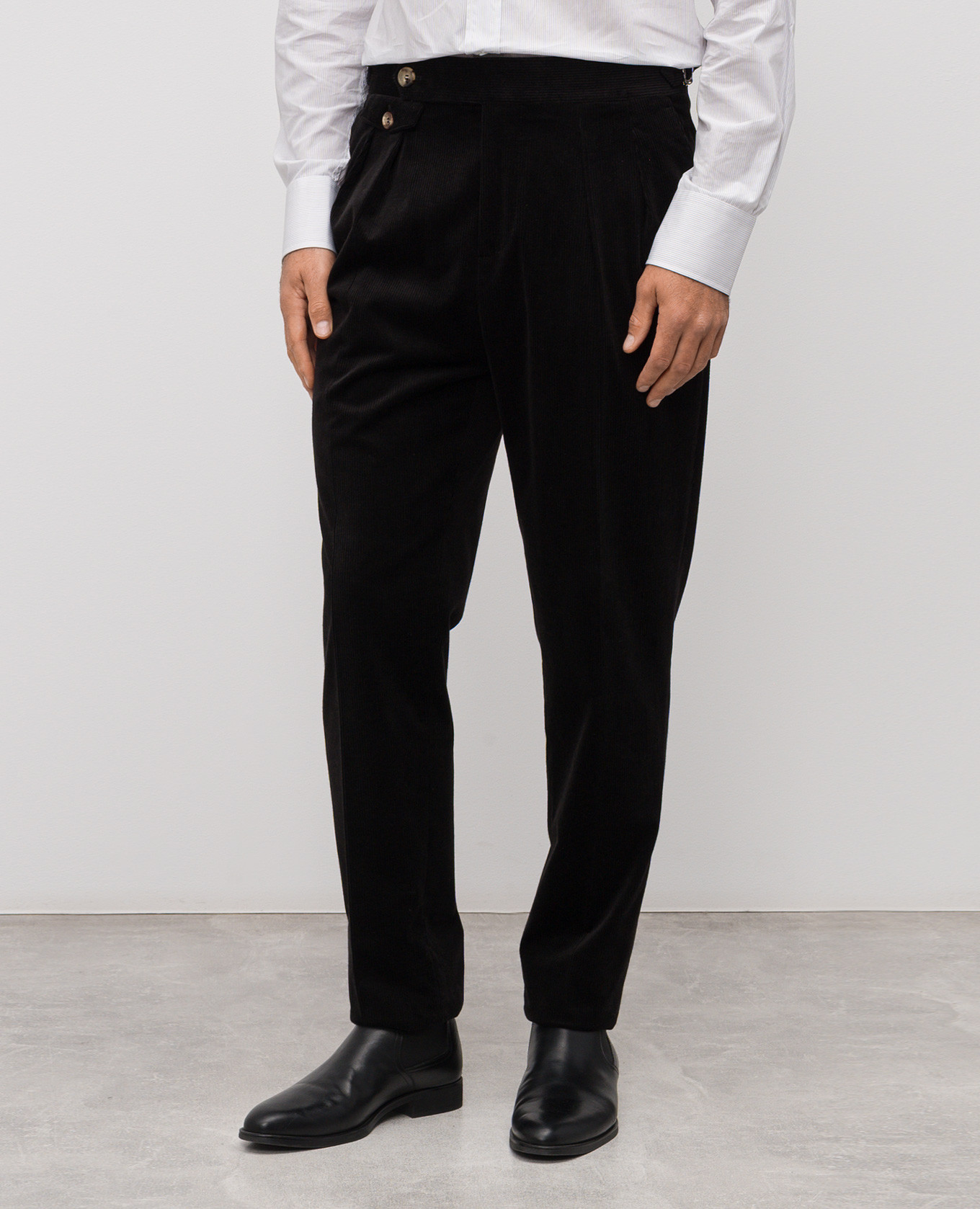 

Black corduroy pants Brunello Cucinelli