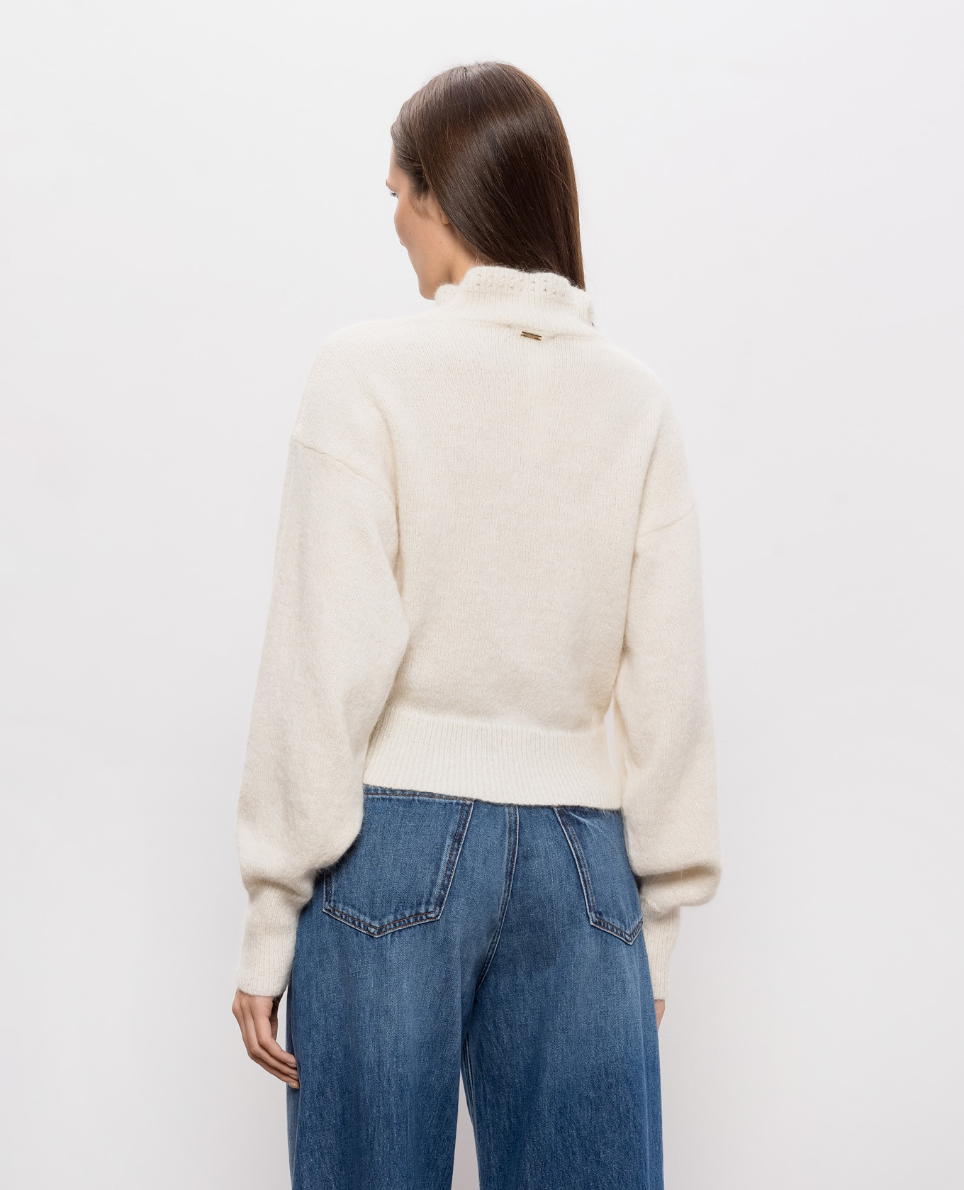 Ivory sweater Twinset 4