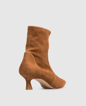 Stuart Weitzman Brown suede ankle boots VINNIE SM577