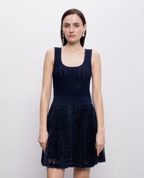 Simkhai Blue dress with lace 2261251PK