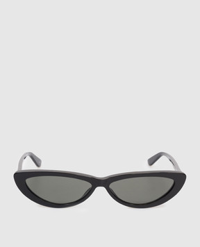 Alexander McQueen Black Cat Eye Sunglasses 852625J0749