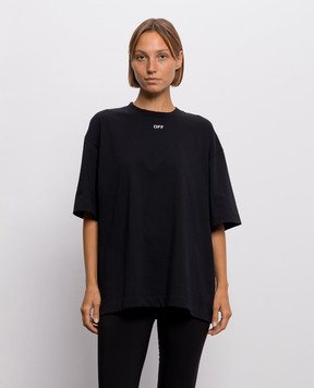 Off-White Black Industrial Half Arrow T-shirt 2FA00592T