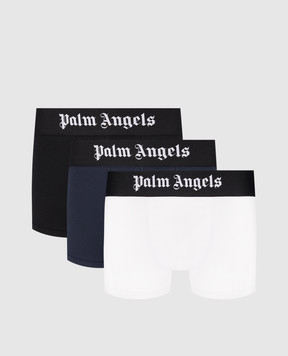 Palm Angels Contrast logo trunk set PLA1UMBTR01TR