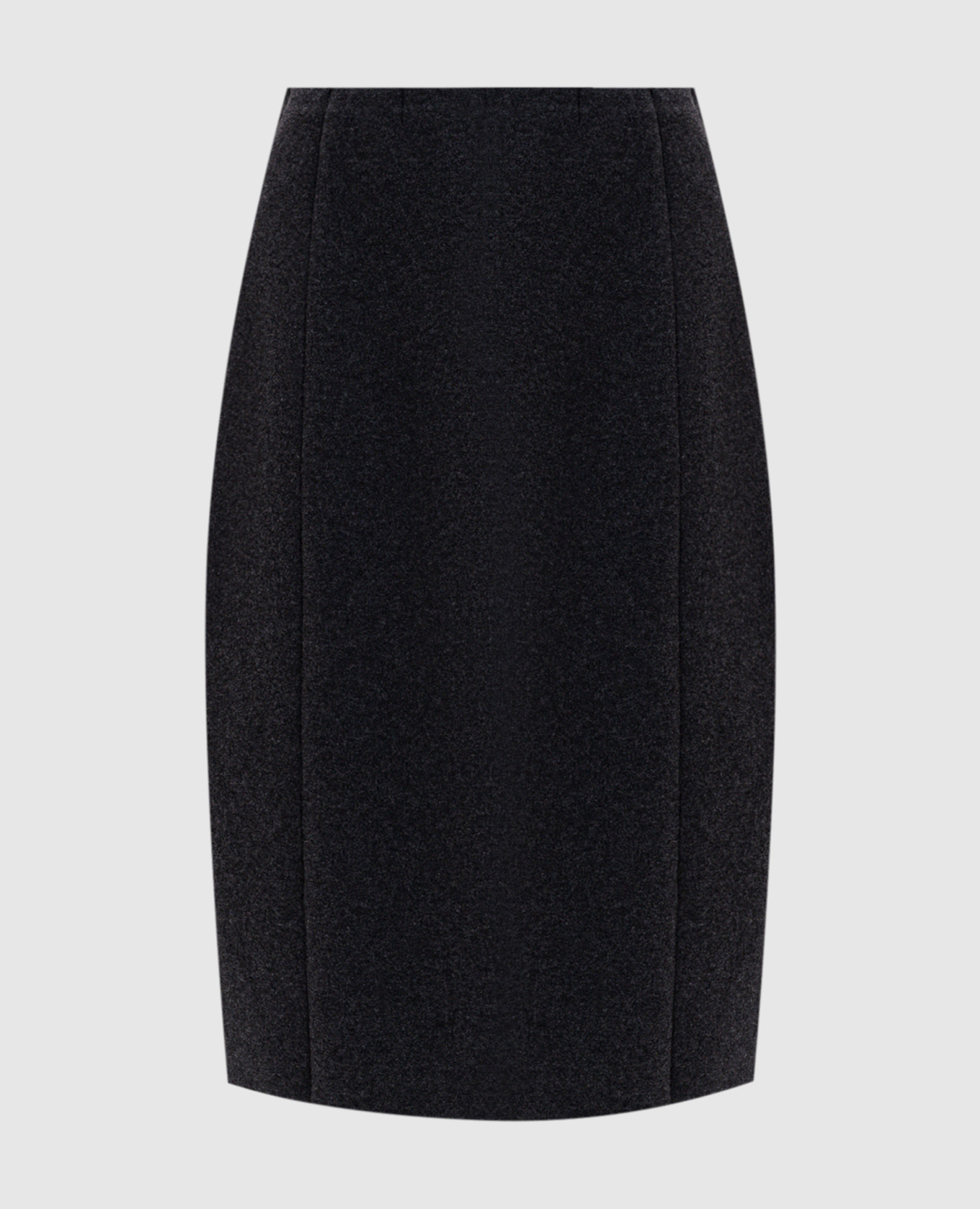 Gray skirt with wool and cashmere