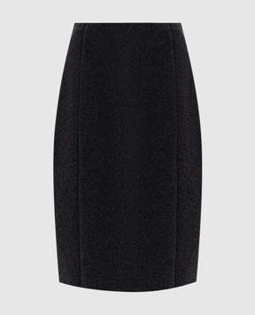 BOBOUTIC Gray skirt with wool and cashmere 5144