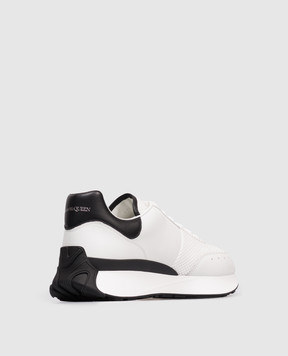 Alexander McQueen White combination sneakers with logo 796138WIDNQ
