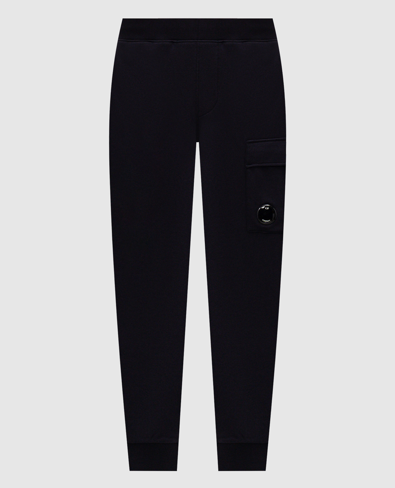 Blue joggers with patch