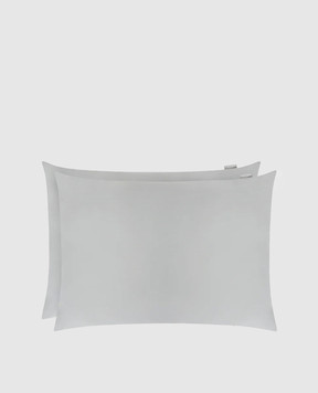 Dore & Rose Set of gray cooling pillowcases with patch COOLINGPILLOWCASE