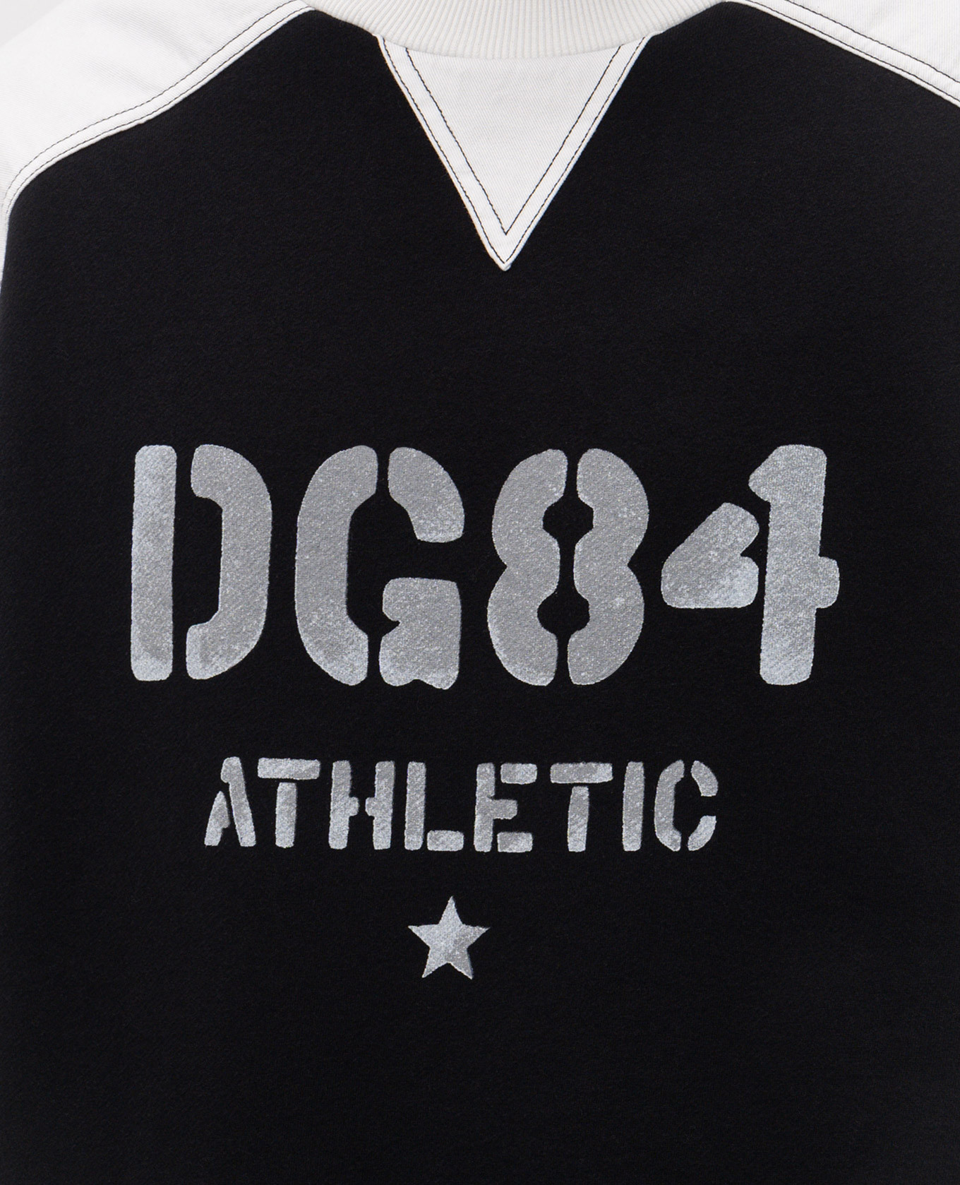 

Black sweatshirt with print Dolce&Gabbana