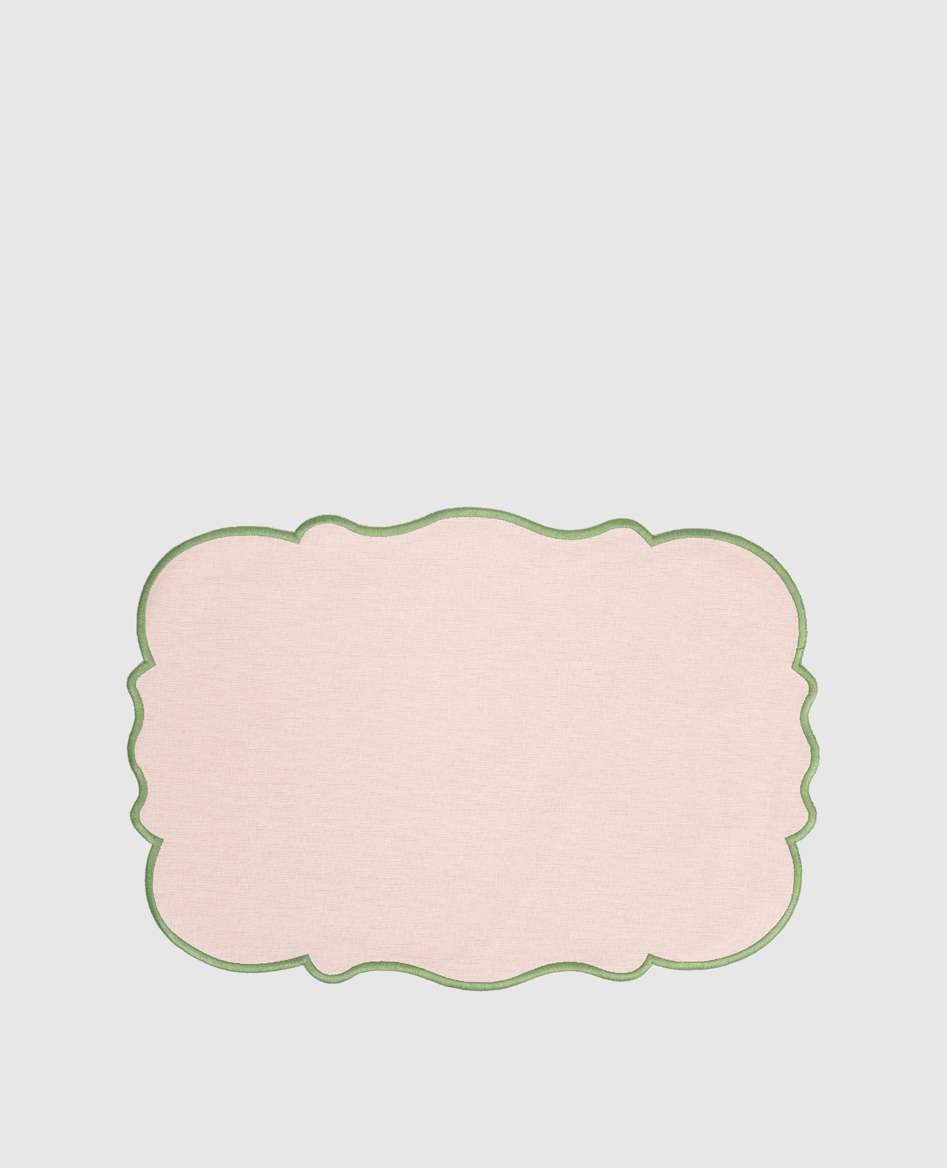 

Set of pink placemats with contrasting edging Bitossi Home