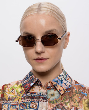 Kuboraum Brown sunglasses P63 KRSP63BZHB00004M