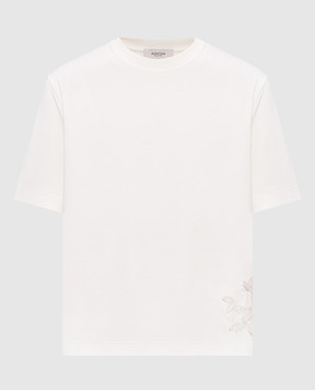 Agnona Ivory T-shirt TT1103LY2050
