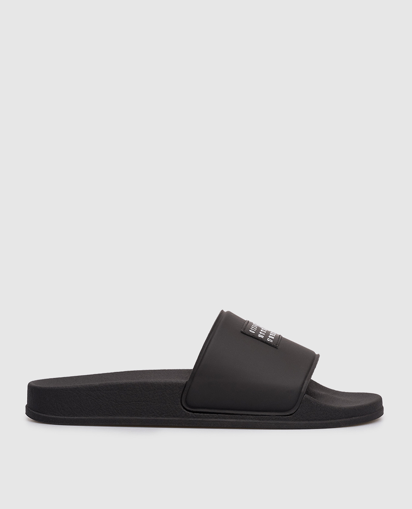Children's black sliders