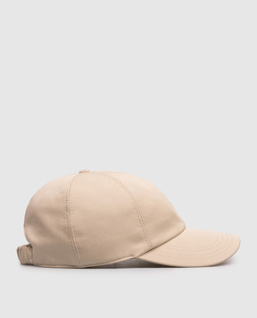 Premiata Beige cap with embroidered emblem BALL27