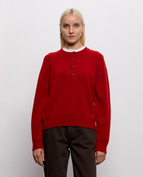 Loulou de Saison Red MALO cashmere jumper MALO
