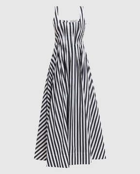 Max Mara Sportmax White striped dress FILMATO SPXFILMATO