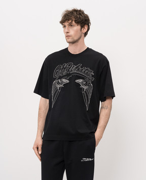 Off-White Black Skyline T-shirt 44MAA120Z26J006