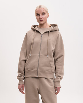 Ami Paris Beige sports jacket with emblem USW759747w