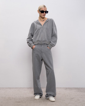 Maison Margiela MM6 Grey melange pants S52KA0548S25337