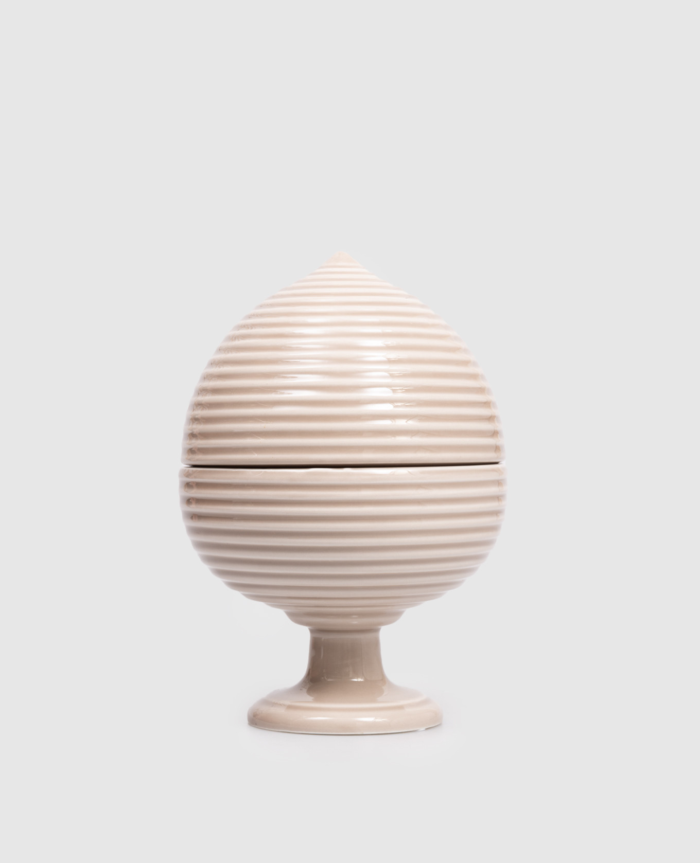 

Scented candle Giardino D'Agrumi in a ceramic candle holder with a lid Palais Royal, Beige