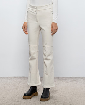 Yves Salomon SKI Beige ski pants 25WKP017XXS25W