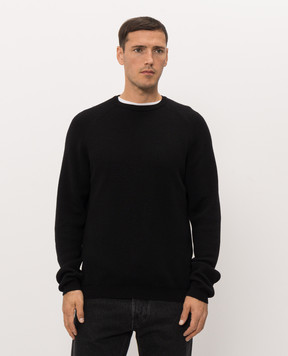 Woolrich Black wool jumper CFWOKN2071MRUF0428