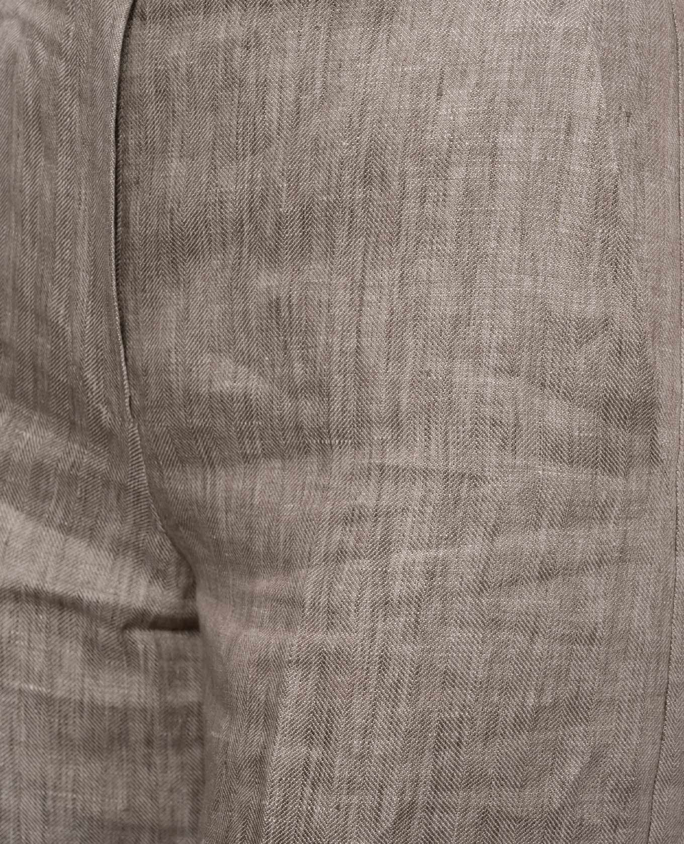 

Beige DESERTO linen pants Max Mara