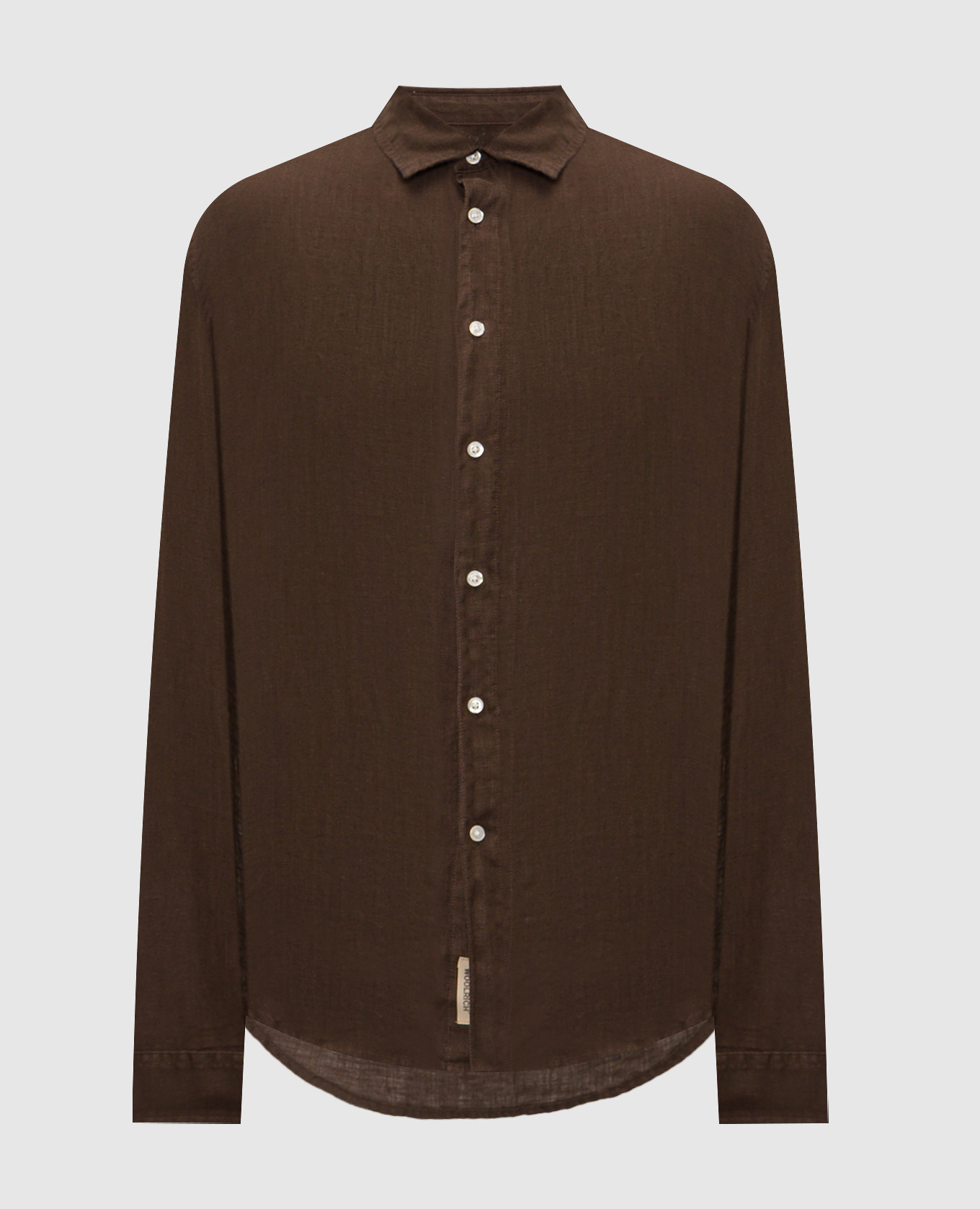

Brown linen shirt Woolrich