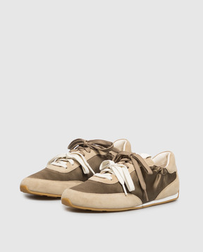 Stuart Weitzman Bond Ruche combo sneakers SO562