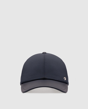 Stefano Ricci Blue cap with emblem MCV63NV18EPL001H