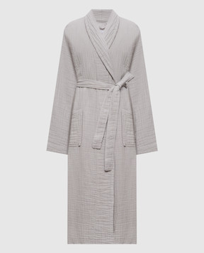L'appartement Gray Plush Robe PLUSHAIRPLYBATHROBE