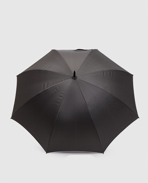Pasotti Gray Chevron Cane Umbrella OMITUO145MINICHEVRON1
