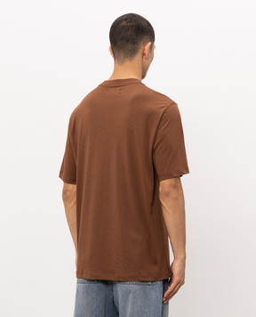 AMIRI Brown T-shirt AMTOJR1164