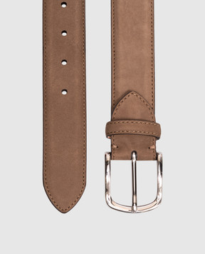 Enrico Mandelli Brown leather belt MDL0027508