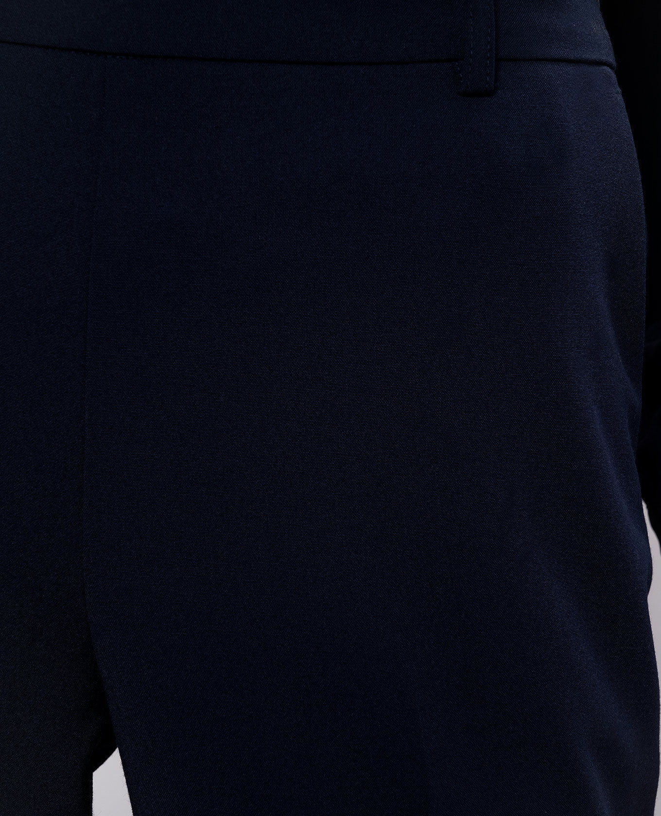 

Blue pants with logo embroidery Twinset