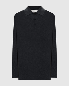 LISA YANG Grey Caisa cashmere polo 2026027