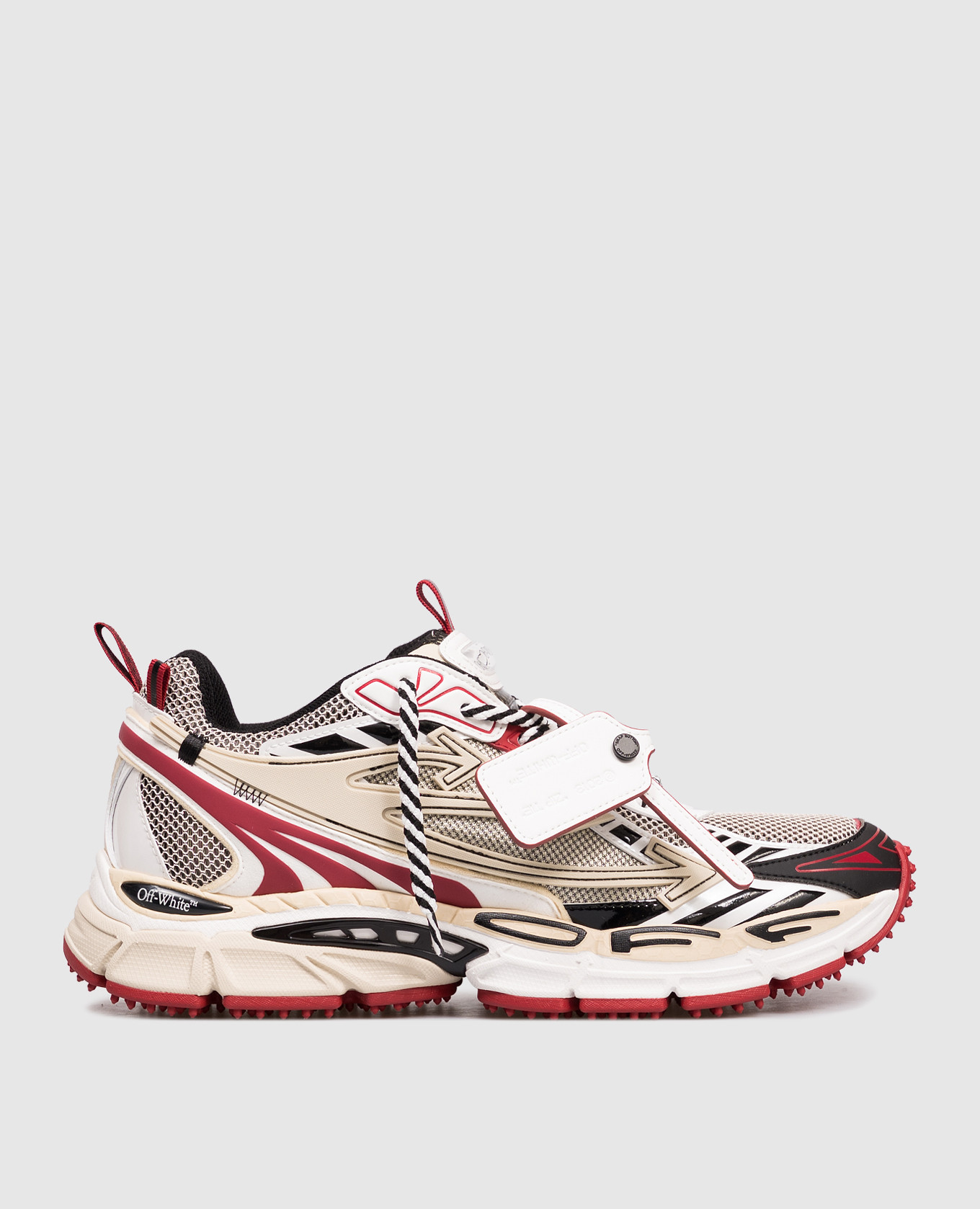 

Beige OW BE RIGHT BACK sneakers with logo Off-White