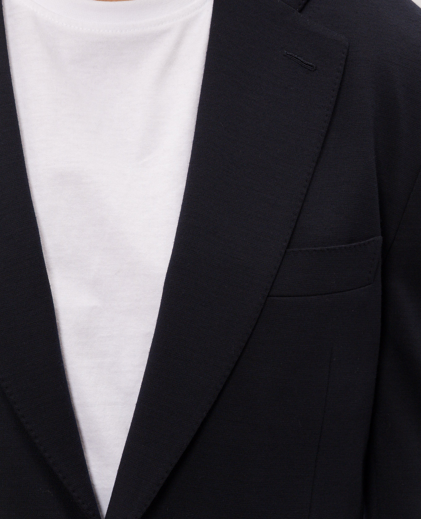 Blue wool suit Stefano Ricci 5