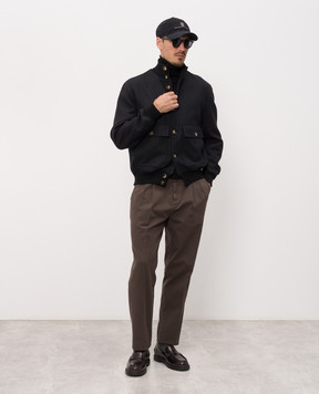 Brunello Cucinelli Brown cotton pants M252UE1710