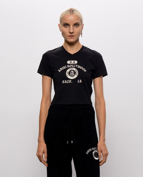AMIRI Black top with print AW426JR013