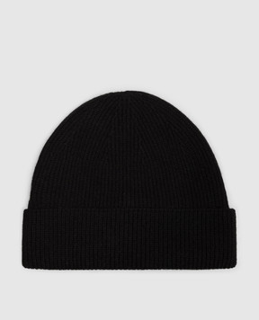 MooRER Black MIDAS cashmere hat MIDASX12