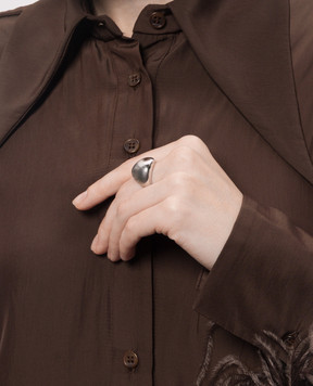 Jenny Bird Nelle silver ring JB4011RH6W