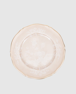 Ginori 1735 Beige porcelain plate 003RG00FPT110010310