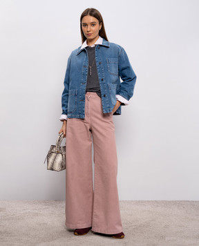 Max Mara Weekend CIRCOLI blue denim jacket WKDCIRCOLI